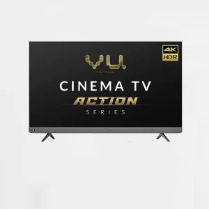 Vu 139cm (55inches) Cinema TV Action Series 4K Ultra HD LED Smart Android TV 55LX I With 100 watt Front Soundbar