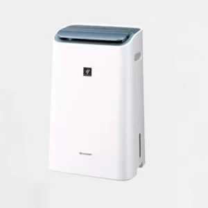 Sharp Air Purifier & Dehumidifier for Homes, Offices, Labs | Awarded Plasmacluster Tech | True HEPA & Carbon Filter | Auto Dehumidification | Removes Odour from Laundry | Model:  DW-E16FA-W