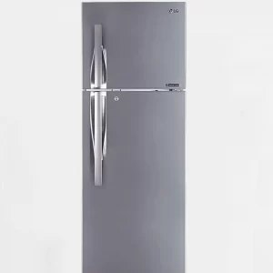 LG 335 L 3 Star Frost-Free Inverter Double Door Refrigerator (GL-T372JPZ3, Shiny Steel, Convertible with Door Cooling+)