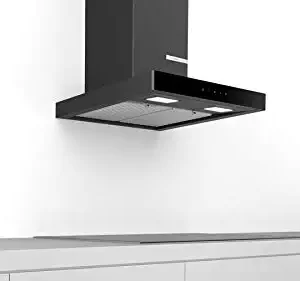 Bosch Serie|4 Wall Mounted Hoods Chimney 60 cm Flat Black DWB068G60I