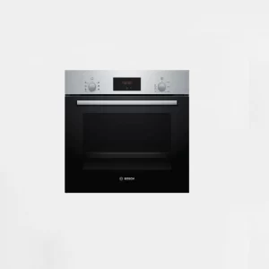 Bosch Serie | 2 60 cm, 66 L, The built-in oven with 3D hot air: achieve perfect baking and roasting results on up to three levels simultaneously (HBF113BR0Z)