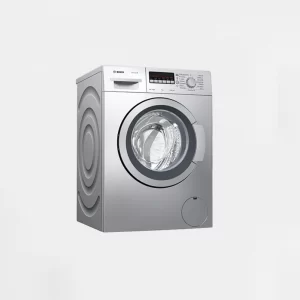 Bosch 7 kg Fully-Automatic Front Loading Washing Machine (WAJ2446SIN, Silver, Inbuilt Heater)