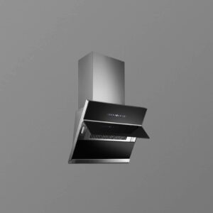 Kaff Nobelo DHC 60 Auto Clean Wall Mounted Chimney  (Black 1250 CMH)