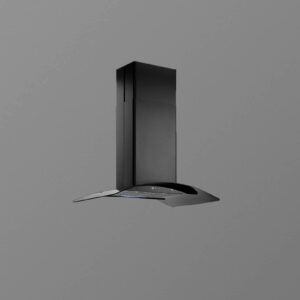 KAFF Island Chimney ( OPEC DHC 90 BLK ) Touch Controls with Digital Display Size: 90 cm