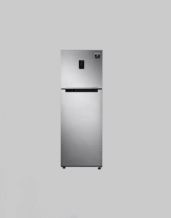 Samsung 345 L 3 Star Frost Free Inverter Double Door Refrigerator (RT37T4533S9, Refined Inox)