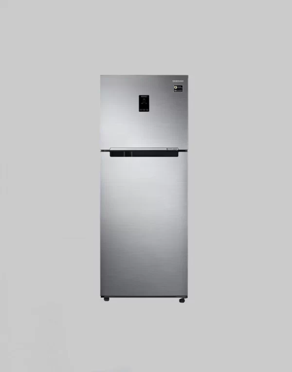 Samsung 394 L 2 Star (2019) Frost Free Double Door Refrigerator(RT39M5538S8, Elegant Inox, Convertible, Inverter Compressor)