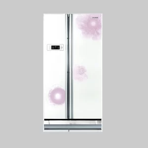 Samsung 600 L 4 Star Frost Free Side-by-Side Refrigerator(RS21HSTWA1, White)