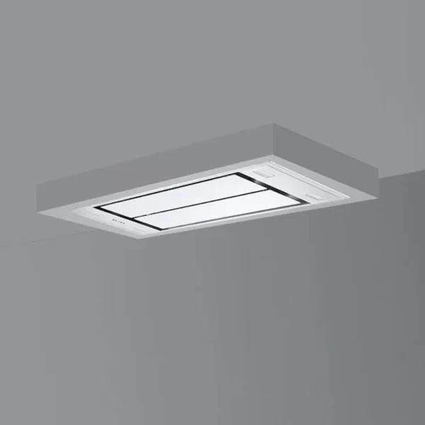 Kaff 110 cm Ceiling Mounted Chimney Island Series SKYVENT 110