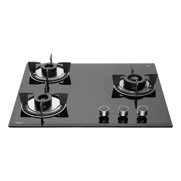 KAFF FBB 603 Tempered Glass Top 3 Burner Automatic Electric Hob (Enamelled Matt Finish Grills, Black) - Image 7