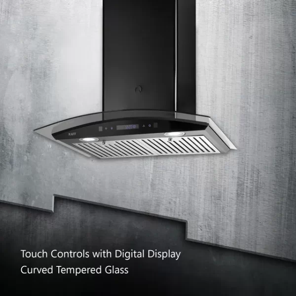 Kaff OPEC TX DHC 90 Auto Clean Wall Mounted Black 1180 CMH Chimney - Image 4