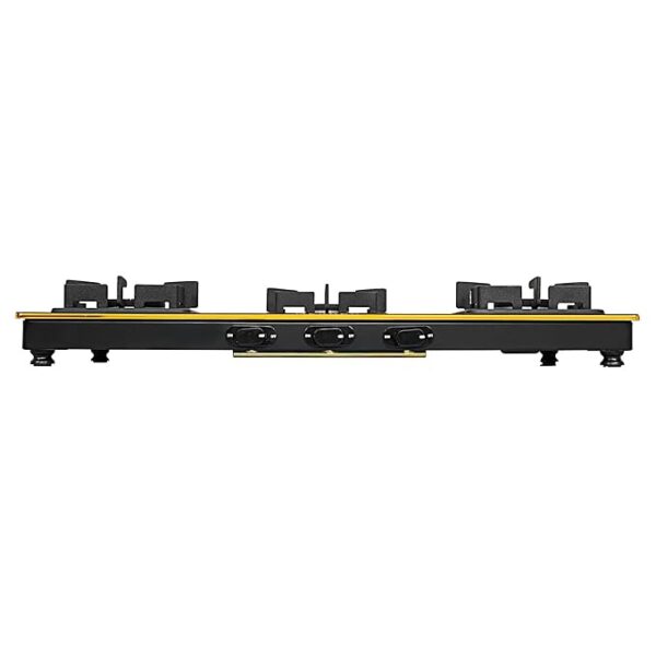 FABER PRINCE PLUS 3BB BK Toughened Glass Top 3 Burner Manual Hob (Full Brass Burners, Black) - Image 2