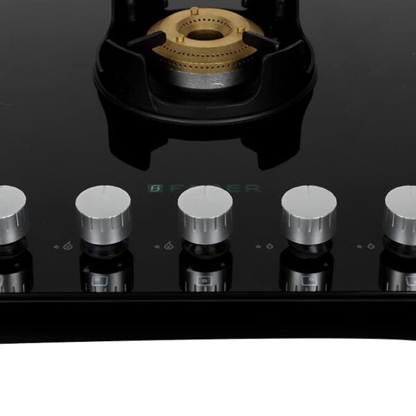 Faber 90 cm,5 Burner Gas stove (NiOS DLX 905 BB BK) Maual Ignition, Black - Image 7