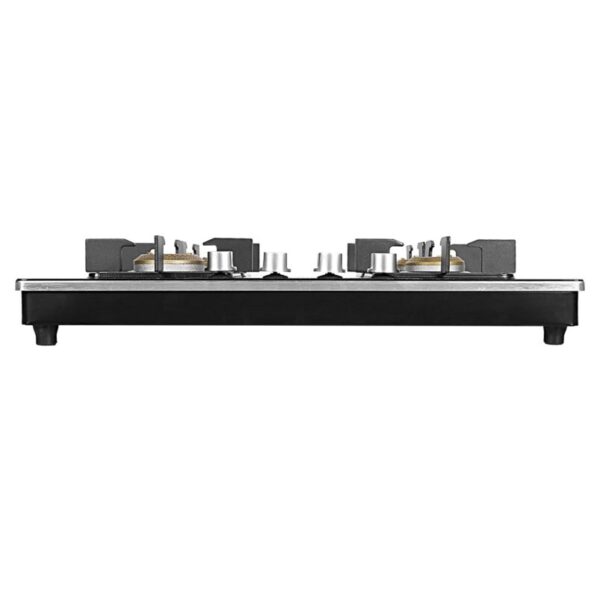 Faber 4 Burner Stainless Steel Manual Ignition Glass Cooktop (Elite 4BB BK CI, Black), 65 cm - Image 3