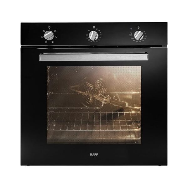 KAFF KOV 73 MRFT 73 Litre Built-in Oven with Mechanical Timer | Multi-Functional with Internal Cooling Fan, Oven Light, Rotisserie & Grill | Full Black Tempered Glass Finish (Black) - Image 2