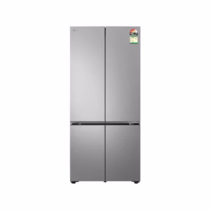 LG 574L French Door Refrigerator, Fresh Converter+, Wi-Fi Convertible, DoorCooling+ , Prime Silver, 3 Star