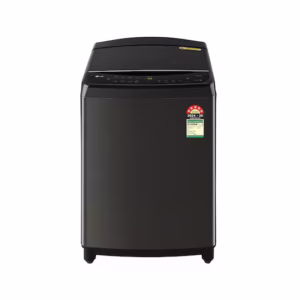 LG 11Kg Top Load Washing Machine, AI Direct Drive™, In-built Heater, Platinum Black, 5 Star