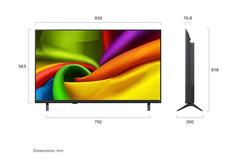 LG NANO 4K UHD AI TV NU880 2026 108 cm (43) - Image 4