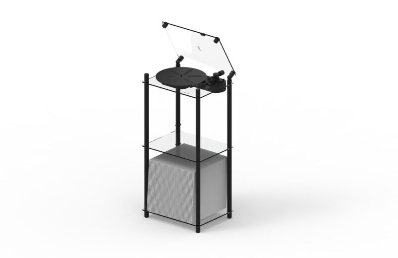 Transparent Turntable Stand 6000 kr - Image 2