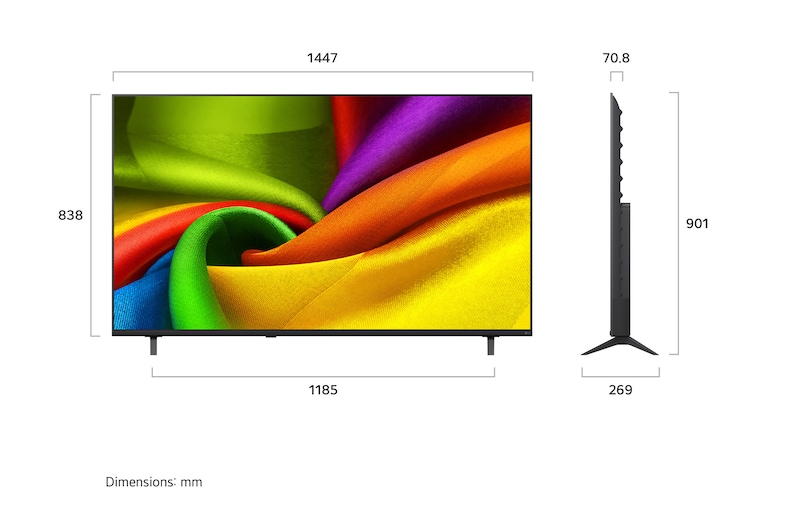 LG NANO 4K UHD AI TV NU875 2026 164 cm (65) - Image 9