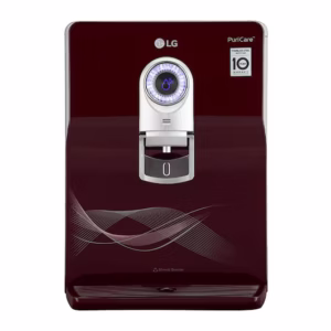 LG 8L RO+UV+UF+Mineral Booster Water Purifier with Steel Tank, Crimson Red