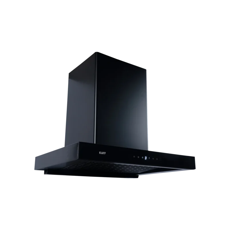 MONTE DHC 60/75/90 – Filter-Less Chimney with Dry Heat Auto Clean, Matt Black Finish