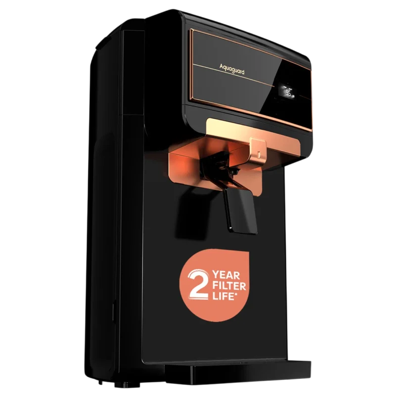 Aquaguard Enrich Senza 2X RO+UV WQI Water Purifier | 2 Year Filter Life | With Mega Sediment Filter