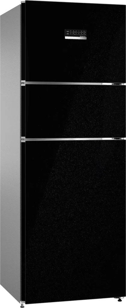 Bosch CMC36K23NI Series 6 free-standing fridge-freezer with freezer at top 187 x 67 cm Dark grey metallic, Total No Frost
