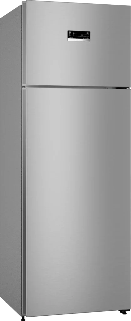 Bosch CTN39L01PI Series 4 free-standing fridge-freezer with freezer at top 187 x 67 cm Silver, Total No Frost