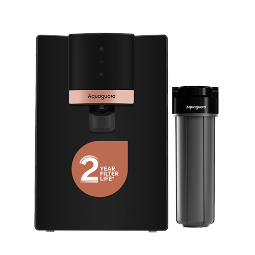 Aquaguard Enrich Neo 2X RO+UV Water Purifier | 2 Year Filter Life | With Mega Sediment Filter