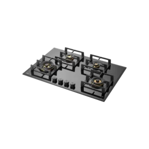 MFBX 764 - Full Brass Burners Built-in Hob with Square Drip Tray