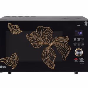 LG 28 L Convertible Microwave Oven with Air Fry, Charcoal Lighting Heater™, 331 Auto Cook Menu Powered by Thinq, Black