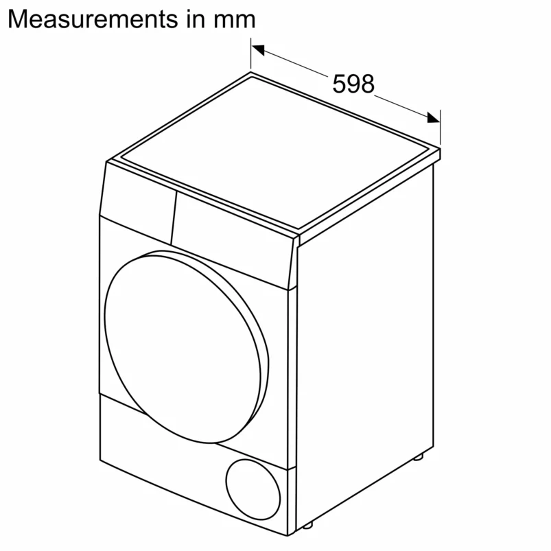 Bosch WQG2520XIN Series 4 heat pump tumble dryer 10 kg Silver inox - Image 15