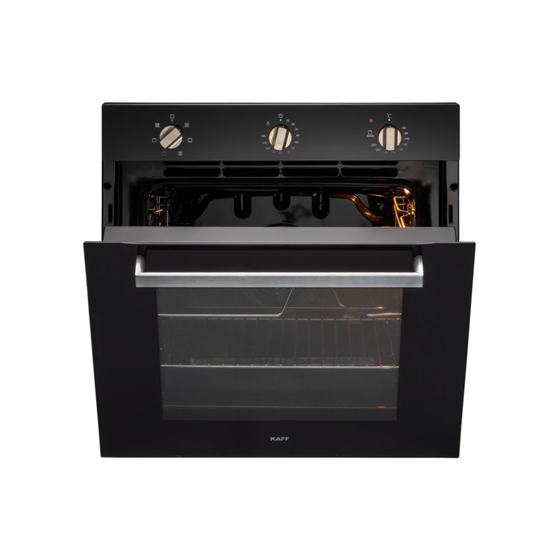 KAFF KOV 73 MRFT- 73 L Built-in Oven with 3 Layer Glass Door, Full Black Tempered Glass Finish