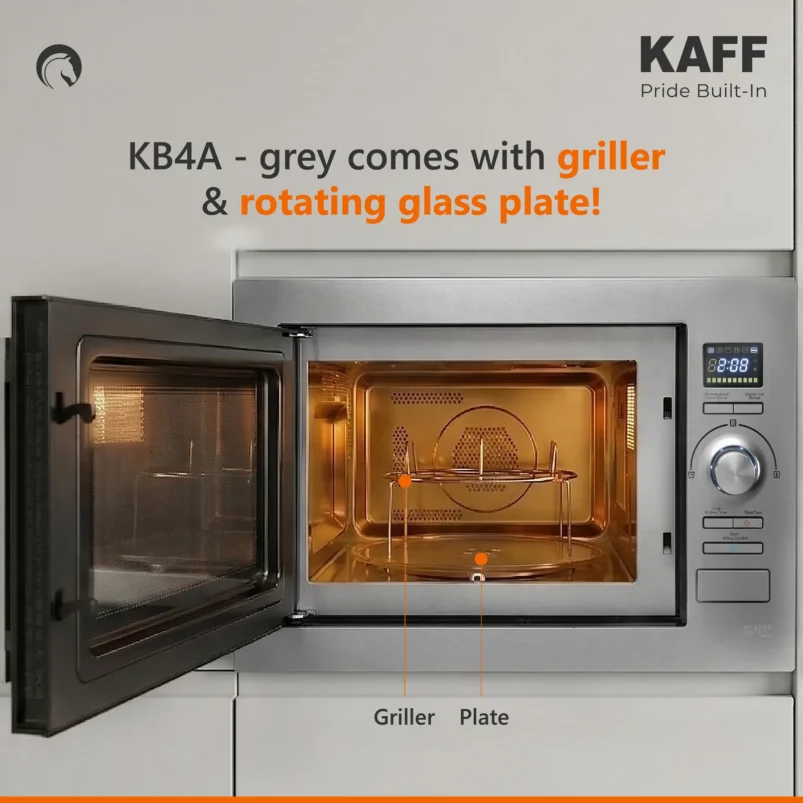KAFF KB4A - 28L Built-in Microwave with Multi-Programming & Auto Cooking Menu - Image 2