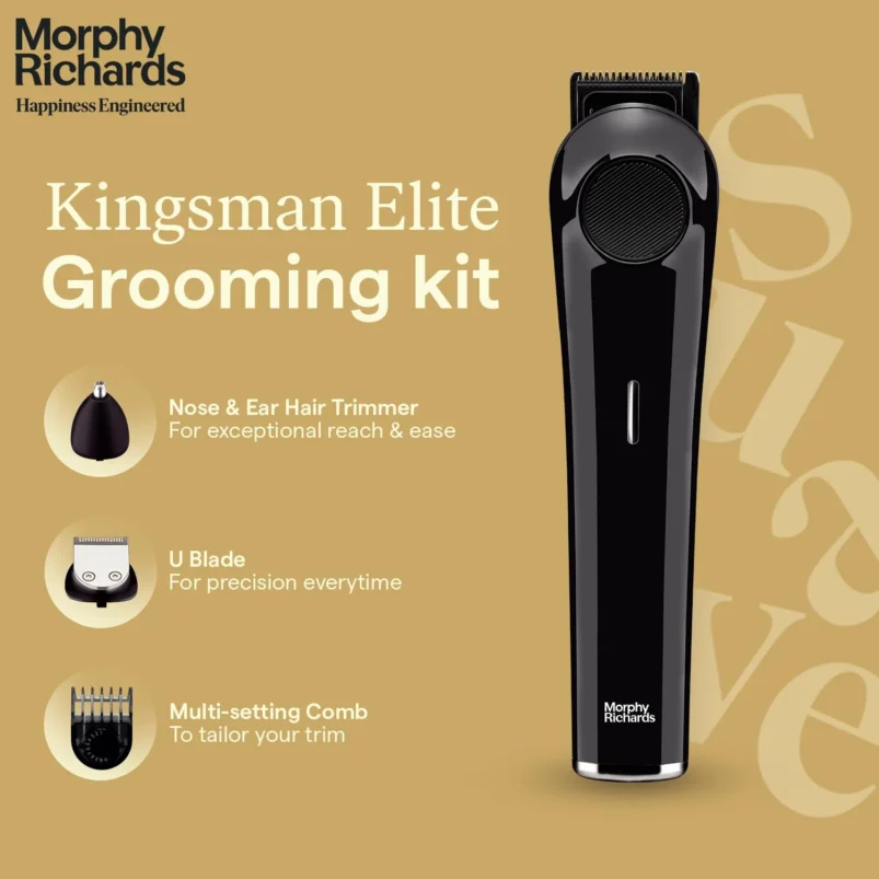 Morphy Richards Kingsman Elite 3-in-1 Grooming Kit