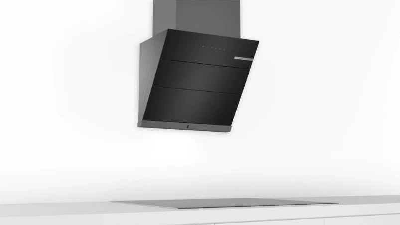 Bosch Series 4 Wall-Mounted Cooker Hood 60 cm Matt black - Image 2