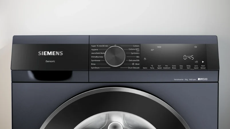 Siemens WG34A20PIN iQ500 washing machine, front loader 8 kg 1400 rpm - Image 2