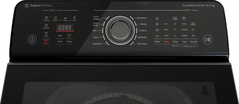 Bosch WOE854K7IN Series 2 washing machine, top loader 680 rpm