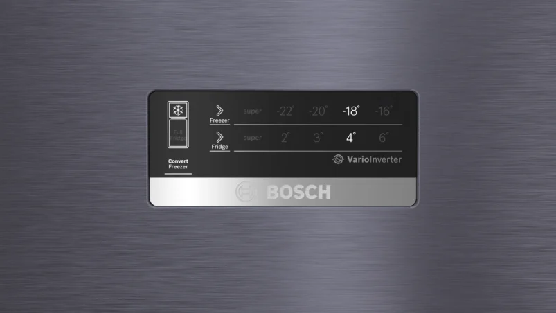 Bosch CTC27U12VI Series 4 free-standing fridge-freezer with freezer at top 156 x 60.5 cm Blue, Total No Frost