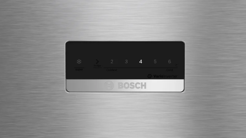 Bosch CTN29S21VI Series 4 free-standing fridge-freezer with freezer at top 168 x 60.5 cm Silver, Total No Frost