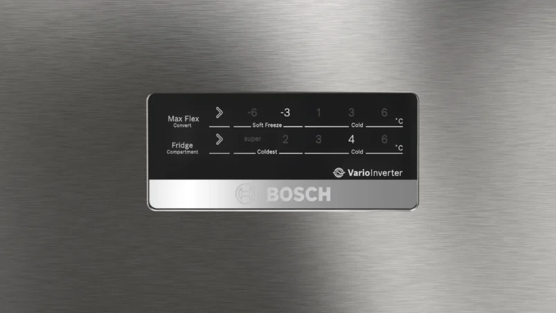 Bosch CMC33K03NI Series 4 free-standing fridge-freezer with freezer at top 175 x 67 cm