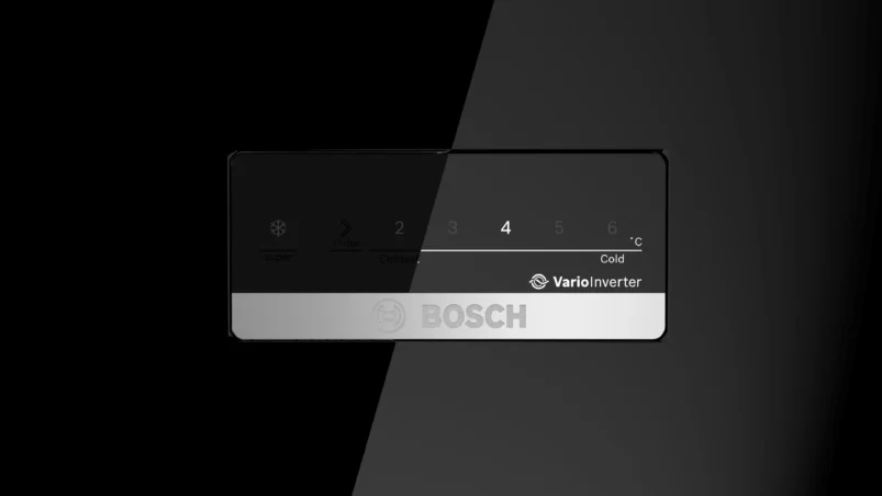 Bosch CTN35L01PI Series 4 free-standing fridge-freezer with freezer at top 175 x 67 cm Dark grey metallic, Total No Frost