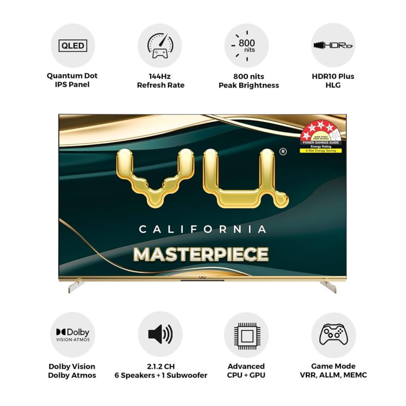 Vu Masterpiece QLED TV