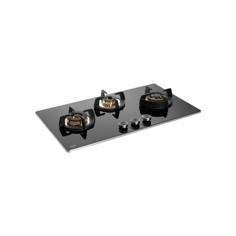 BLH 783 / BLH 783X- 3 Full Brass Burners Built in Hob, Flame Failure Device, Metal Knobs, Auto Ignition