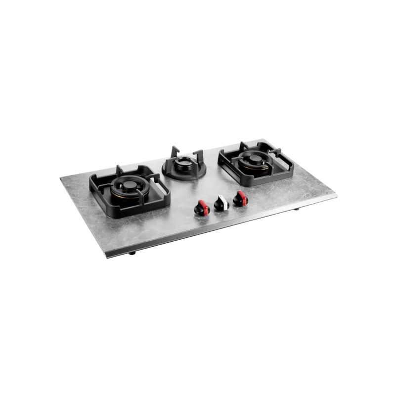 MARMOR 823- 3 Full Brass High Efficiency Burners Built in Hob, FFD Feature
