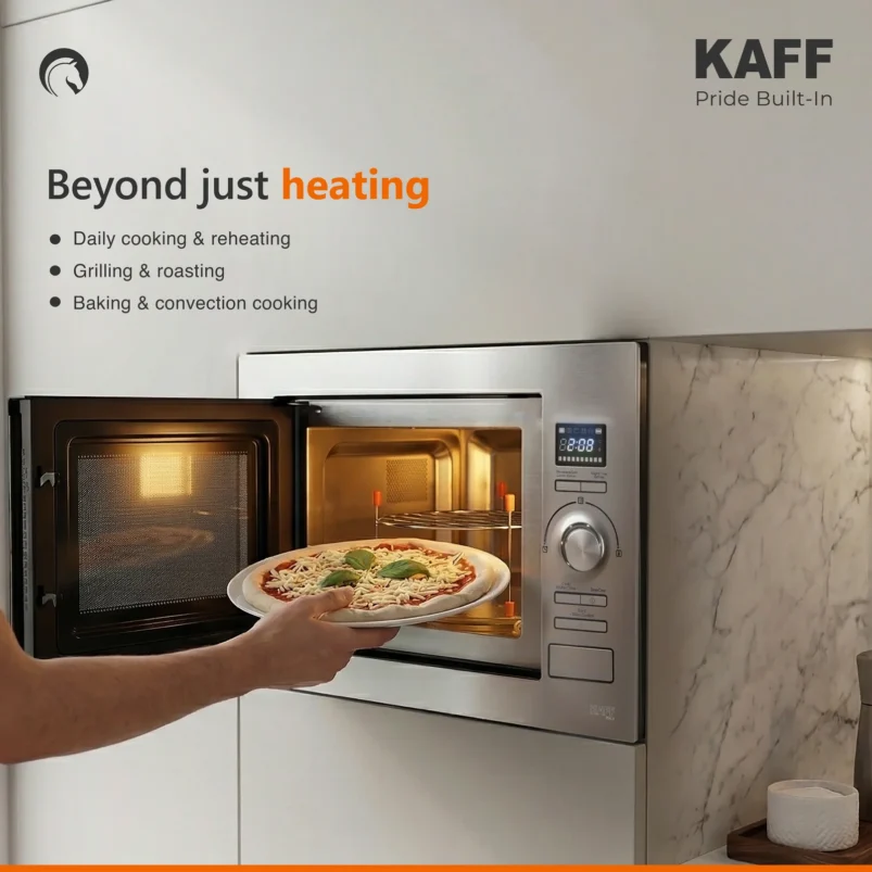 KAFF KB4A - 28L Built-in Microwave with Multi-Programming & Auto Cooking Menu - Image 3