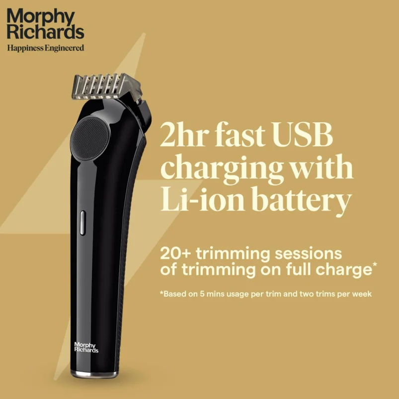Morphy Richards Kingsman Elite 3-in-1 Grooming Kit - Image 3