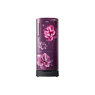 Samsung 189 L Horizontal Curve Design Single Door Refrigerator RR21C2H25DX