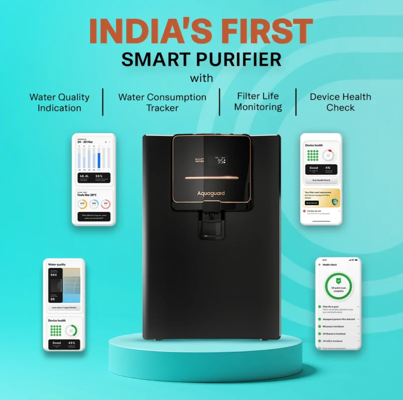 Aquaguard Neo Pro RO+UV 2X IOT Water Purifier | 2 Year Filter Life | With Mega Sediment Filter - Image 3