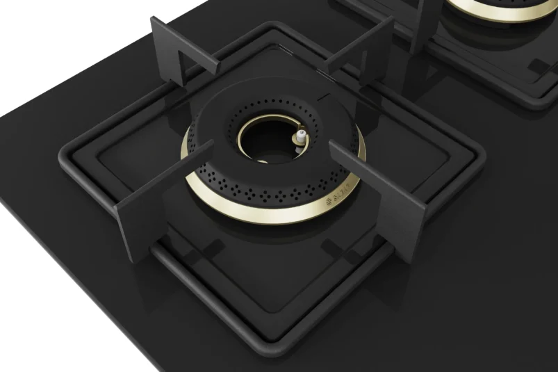 Bosch Series 4 Gas hob 60 cm Tempered glass, Black - Image 3